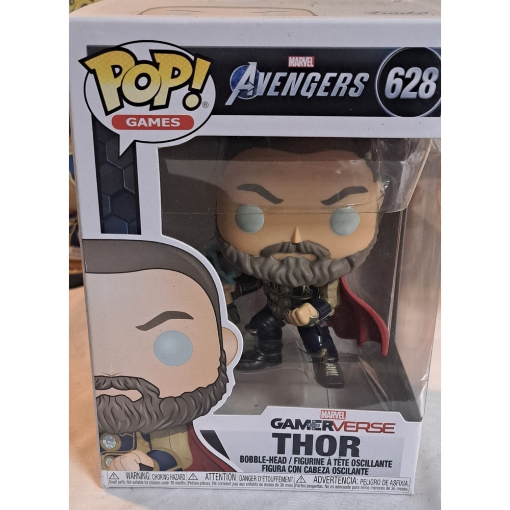 Funko Pop! Games Marvel Avengers Thor #628 Gamerverse Bobble Head New In Box